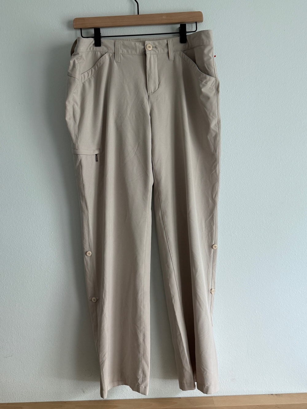 Women Eddie Bauer Tan Cargo Pants